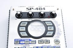 Roland SP-404 Sampler Silver Made in Japan w/Adapter + CF Working 0710X1-10