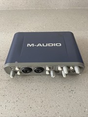 READ! M-Audio Fast Track Pro Digital Recording Interface MIDI 2.0 Audio Untested