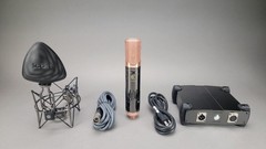 iCON Pro Audio Space 251 Multi-Pattern Tube Condenser Microphone Complete Kit