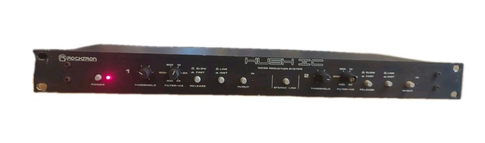 VTG. Rocktron Hush IIC Noise Reduction System Rack Dial In Your Sound! TESTED! ✅