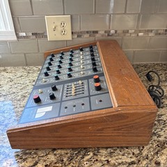 HOLMES MXP-6 Sound Board Mixing Console PA CONTROL CENTER -RARE- TURNS ON- READ!