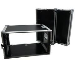 Harmony Cases HC6UED Pro DJ Flight 6U FX Effect 16″ Depth Road Vertical Case