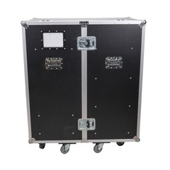 ProX XS-6DMIC25W Flight Style Mic Stand + Drawer Combo Case w/ Side Door Storage