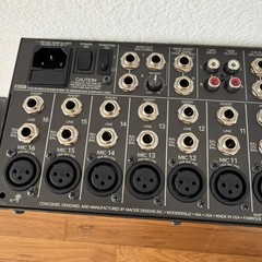 Mackie 1604-VLZ PRO 16-Channel Mic/Line Mixer Premium XDR Mic Preamps Untested