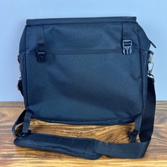 Vtg Road Runner Black Messenger Computer Tote Bag Musician Gig Bag