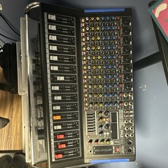 Pyle Pro PMX128BT 12-Channel Bluetooth Analog Mixer w/ Effects, Phantom, EQ