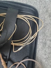 Countryman E6 Omnidirectional Earset Microphone Lot Of 2 With Case