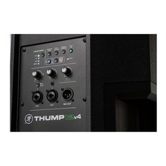 Mackie Thump12v4 12-Inch 1400W Powered Speaker Bundle with Stand and XLR Cables