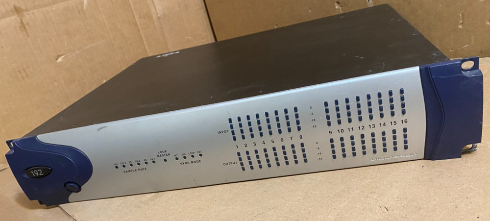 Avid Digidesign 192 I/O ProTools Interface MH192 1x Digital 2x Analog In 1x-Out