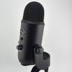 Blue Yeti Professional Multi-Pattern USB Condenser Microphone Blackout Black
