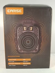 Earise T26 Portable PA Bluetooth Speaker w/ Wireless Microphone Rechargeable