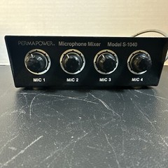 Permapower Microphone Mixer Model S-1040