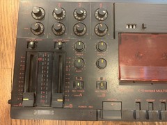 Fostex X-15 Multitracker Cassette Tape Recorder 4 Track with power supply