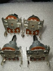 QSC PT-225000-GP of 2.5k Ohm Gain Pots for QSC RMX850 RMX1450 RMX2450