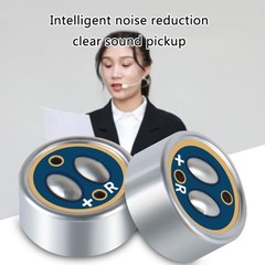 High Sensitivity Clip Microphone Pickup for Recording Speeches Live Streaming