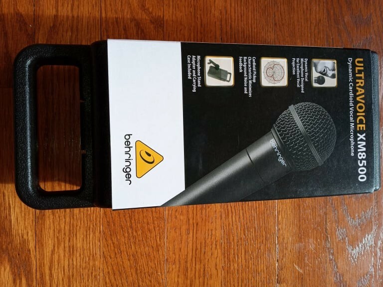 Behringer ultravoice xm8500 dynamic microphone AS IS NO RETURNS