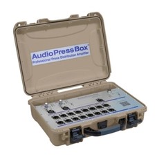 Audio Press Box APB-216-CD-ABX Active Dante APB, 2 MIC/LINE In, 16 LINE/MIC Out