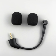 Mic Replacement Microphone Boom Fits for Kingston Hyperx Cloud, Cloud X and Clou