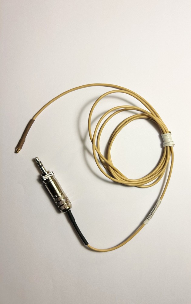 Countryman E6 Earset Cable – 2mm Diameter with 3.5mm Connector for Sennheiser