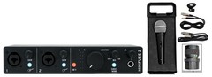 Arturia Minifuse 2 Black 2×2 USB MIDI Audio Recording Interface+Headphones