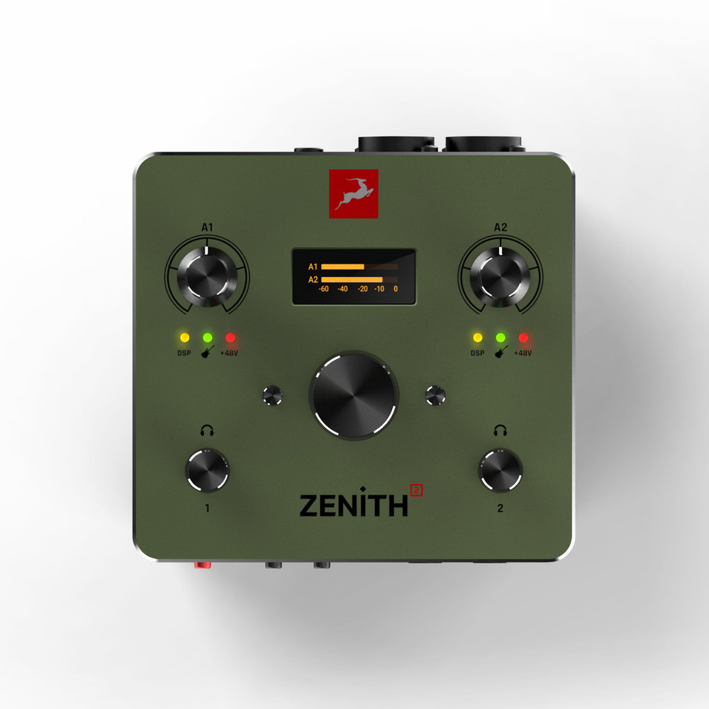 Antelope Audio Zenith 2 | Beginner-friendly USB-C Interface for Guitar & Vocals