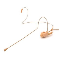 Thor AV HAMMER-SE-9-TAN Omni-Directional Headset Microphone 3.5 Boom 3.5mm