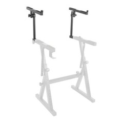 Pyle Steel 2nd Tier Mount Stand for Model Number PKST38 – Glossy Black Finish