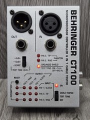 Used Behringer CT100 Cable Tester