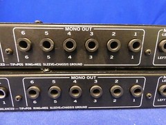 Rane SM 26B 6-Channel Splitter/Mixer QTY 2-working (no power supplies read ad)