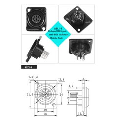 Panel Mount D Type USb3.0/2.0 Hdmi Female-Female Metal Connector Jack Socket