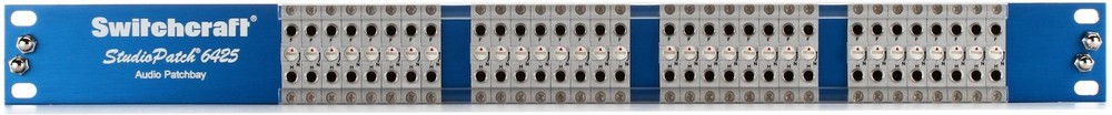 Switchcraft Studio Patch 6425 64-point TT – DB25 Patchbay (3-pack) Bundle