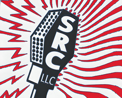 Custom Mic Flag for vintage mini RCA 77 clone microphone Calrad Argonne Fentone