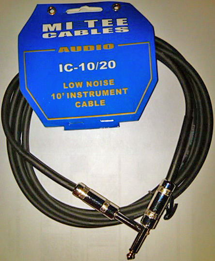 MI TEE Cables IC-10/20 Low Noise Instrument Cable