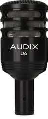 Audix D6 Cardioid Dynamic Kick Drum Microphone (3-pack) Bundle