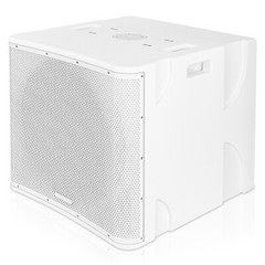 Sound Town 1600W 18” Powered Sub with DSP, LPF, Plywood, White (CARME-18SWPW)