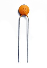 100pc Disc Ceramic Capacitor 33pF 1KV J ±5% NP0 Pitch=5mm RoHS Taiwan NPO