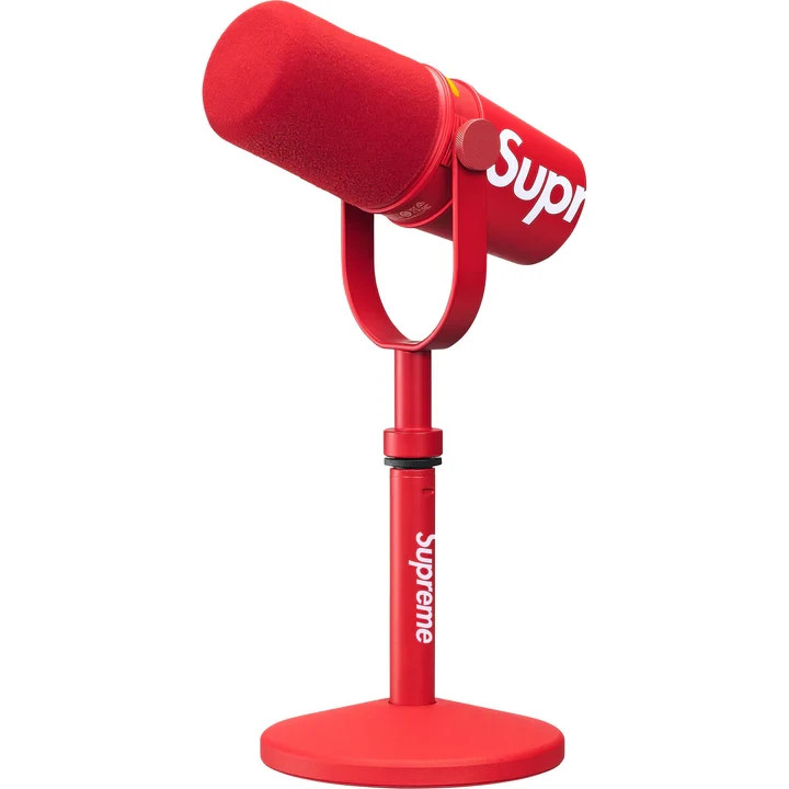 IN HAND – Supreme Shure MV7+ Microphone – SS26 – NEW