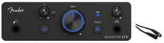 Fender Quantum LT 2 USB-C 2×2 Bus-Powered Recording Interface+XLR Cable