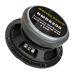 2 x Master Audio BMD8200 6.5″ Midrange 150 Watt RMS Speaker 150Hz – 8kHz 100dB