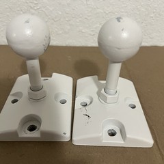 Pair Of JBL 179-00002-00 179-00002-01 Ball Mounts for Control 25 and 28 Speakers