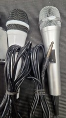 LOT of 6 Various models Microphones Multicoloured Used Working