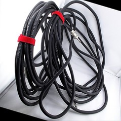 LIVE WIRE ELITE 1/4 male to 1/4 male 25′ SPEAKER CABLES (2)(Two), one pair S1225