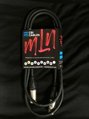 CBI MLN Series XLR Microphone Cable (Various Lengths)