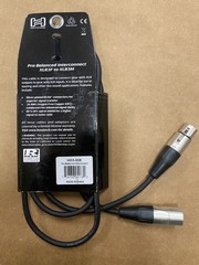 HOSA Pro Series HXX-005 Balanced XLR Interconnect – 5 ft – XLR3F to XLR3M – New