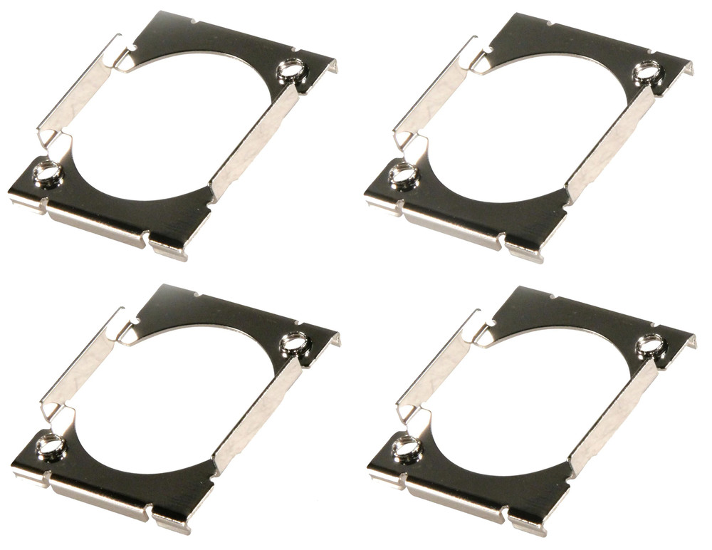 (4 PACK) NEUTRIK MFD Threaded Backplate for Mounting „D Type“ Panel Connectors
