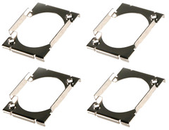 (4 PACK) NEUTRIK MFD Threaded Backplate for Mounting „D Type“ Panel Connectors