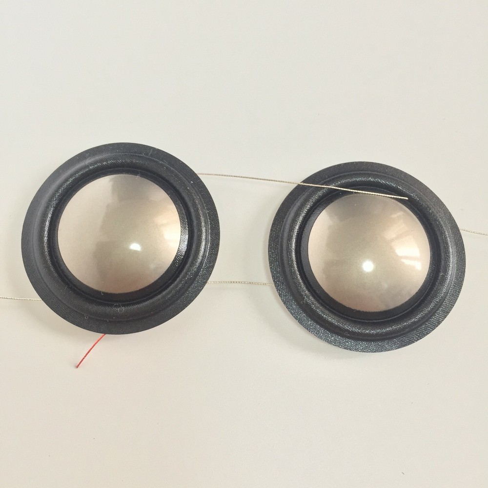 2 AFT Titanium Tweeter Diaphragm For KEF Hi-End R100, R300, R700, R900 1″ VCL 4Ω
