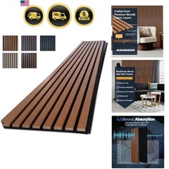 Wood Wall Panels Soundproof Acoustic Panel Interior Decor Noise Cancelling