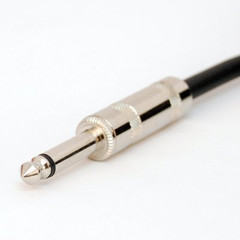 Qrw25Pair 25-Feet Raw Wire to 1/4-Inch Speaker Cable, 16 Guage, Pa/Dj/Home Audio