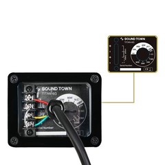 OPEN BOX: Sound Town 70V/100V 6″ Coaxial IP55 Weather-Resistant (TITAN-6G-R)